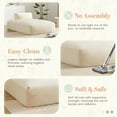 thumbnail image 5 of Newest 72"Oversized Modular Sofa,Fully Compressed,Left-handed face,Spacious Foam-Filled Sofa Bed for Living Room,elderly/baby - friendly design,Free Combination,No Assembly Required,3 Colors, 5 of 8