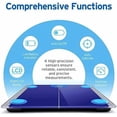 thumbnail image 3 of Scale for Body Weight, Bathroom Digital Electric Scale for People, Measures Weight up to 400 lbs, Blue, 3 of 9