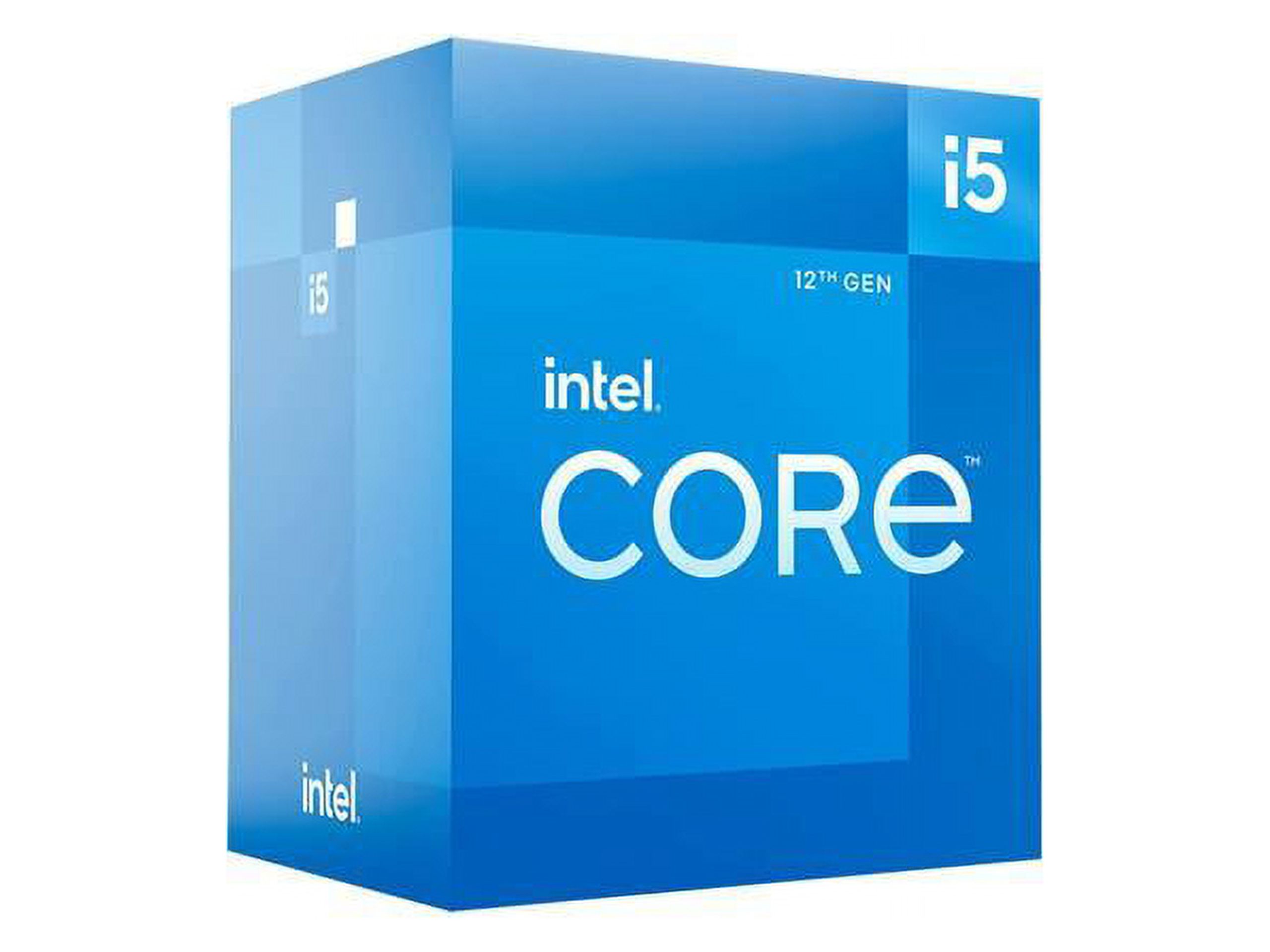 Intel Core i5-12400 - Core i5 12th Gen Alder Lake 6-Core 2.5 GHz LGA 1700 65W Intel UHD Graphics 730 Desktop Processor - BX8071512400 - image 4 of 7