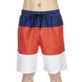 thumbnail image 2 of Men's Quick Dry Swim Trunks Mesh Lining Swim Shorts Bathing Suit Striped Shorts with Pockets, 2 of 8