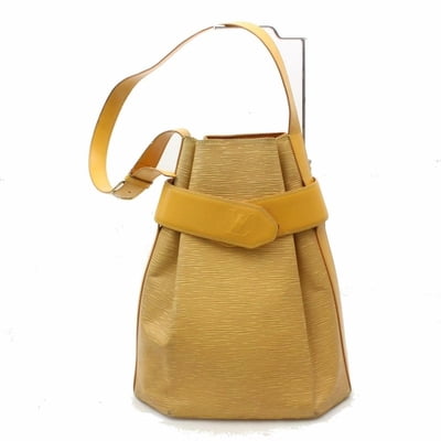 Louis Vuitton Twist Bucket Sac Depaule Ultra Rare with Pouch 869908 Yellow Leather Shoulder Bag