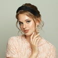thumbnail image 4 of Unique Bargains Fluffy Fuzzy Headband Solid Color Hair Band Plush Headband Soft Fuzzy Hair Hoop Fashion Accessory Black, 4 of 7