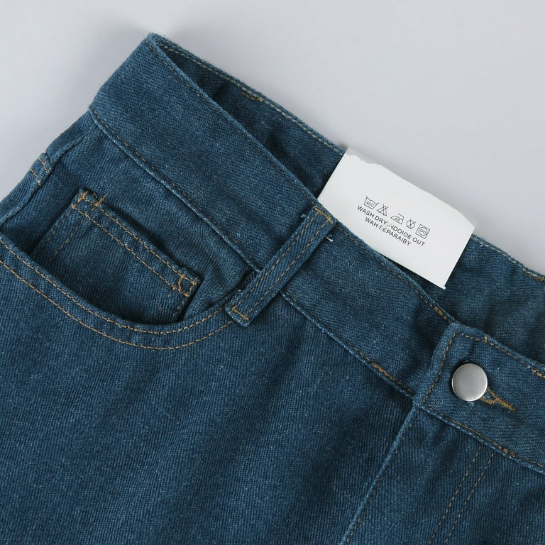DBAIXID Women Jeans Petite Wide Leg Plus Size Pull on High DBAIXID Women Jeans Petite Wide Leg Plus Size Pull on High