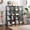 Gray, variant on 16 Cube Storage Organizer Modular Storage Cube Bookshelf DIY Plastic Closet Storage Shelves for Home Office Bedroom Rustic Brown
