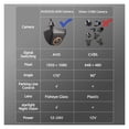thumbnail image 3 of MJDOUD 7 Inch Car AHD Monitor with Rearview Camera 1080P Night Vision 24V Rear Camera Monitor Set for Parking 1024*600 Screen ,Clear Images, 3 of 7