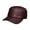Wine red, variant on Men's Genuine Leather Baseball Hats & Caps Men Brand New S-pring Real Leather Caps ,Soft Feel