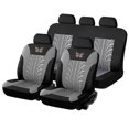 thumbnail image 1 of Yeacher Car Seat Covers Front and Rear Split Bench Protection 5 Seaters Easy to Install Compatible with 90% Vehicles (Auto Truck Van SUV), 1 of 6