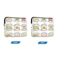 thumbnail image 7 of FORMRS 13-13.3 inch Laptop Sleeve Case Soft Carrying Quilted Computer Bag Cover, Toasts Pattern, 7 of 7