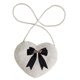 thumbnail image 1 of Bolso bandolera con forma de corazón, cadena de perlas de felpa, bolso para teléfono móvil, bolso de hombro difuso para mujeres, señoras y niñas, 1 of 5