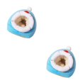 thumbnail image 3 of Decodeary Animal Sleeping House Pet Cage Small Animals Nest Dormitory Children Type5 2Set, 3 of 6