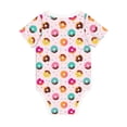thumbnail image 2 of Rocae Donut for Baby Climbing Clothes Soft Baby Romper for Active Infants Comfortable and Breathable Crawling Jumpsuit Unisex Baby Outfit 6 Months, 2 of 8