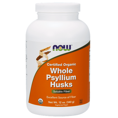 Best NOW Whole Psyllium Husk, Organic, 12 Oz deal