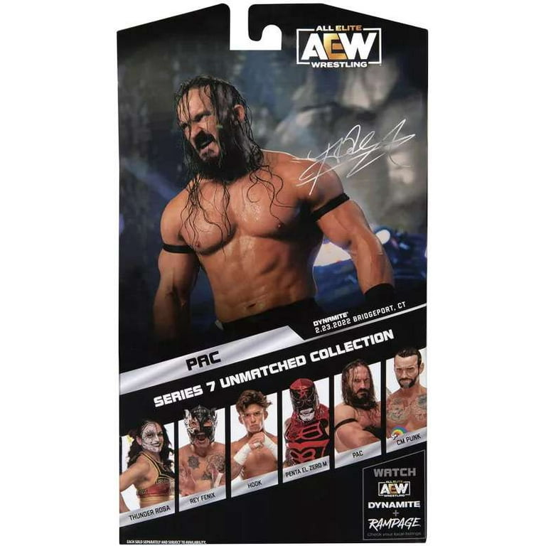 AEW All Elite Wrestling Unmatched Collection Series 6 PAC Toy