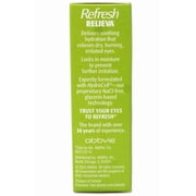 2 Pack - Refresh Relieva Lubricant Eye Drops, Lubricates & Protects Dry Eyes, 0.33 FL OZ