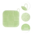 thumbnail image 3 of Unique Bargains 1 Pc Nine-square Double-sided Bath Brush Shower Brush Green, 3 of 6