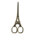 thumbnail image 2 of DIY Fashionable Eiffel, Shape Sewing Shear Art Thread Cutting Taps Tower  Tarot Outil Work  Embroidery Tool Scissor Bronze, 2 of 8