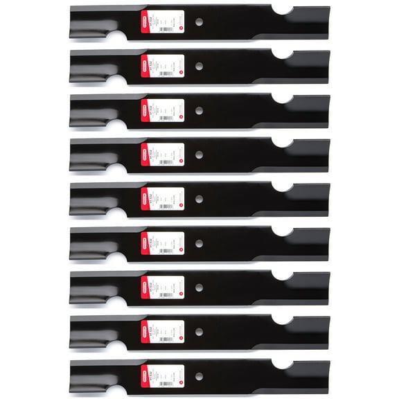 9PK Oregon 91-532 Heavy Duty Blades for 52" Woods 70104KT, 70117KT, 72505KT