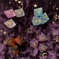 thumbnail image 2 of JUNTEX 3 Pcs Resin Dices Set 8-Sided Rune Dices Resin Assorted Polyhedral Dices Set Polyhedral Divination Table Board Roll Dice, 2 of 15
