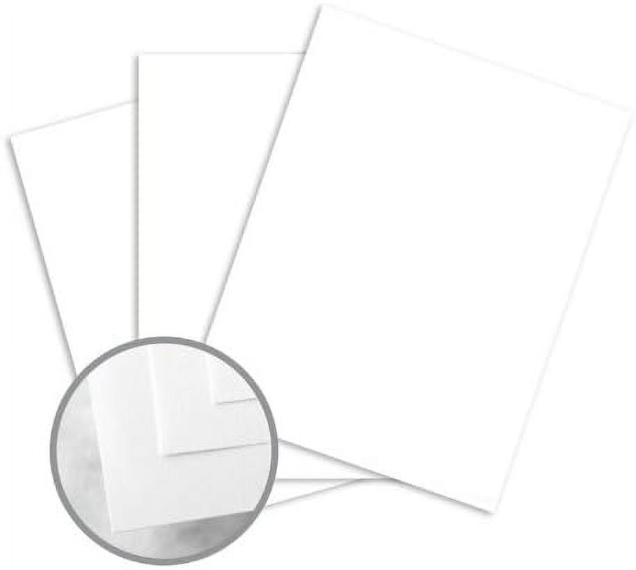 CLASSIC CREST Recycled 100 Bright White Paper - 18 x 12 in 130 lb Cover DT Smooth 100% Recycled 125 per Package
