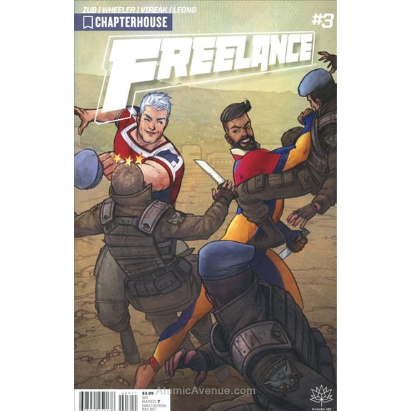 Freelance (Chapterhouse) #3 VF ; Chapterhouse Comic Book