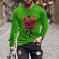 thumbnail image 1 of Qiopertar Liquidation à Moins de 5$ T-Shirt à Col Rond Imprimé Mode Décontractée pour Hommes Manches Courtes en Liquidation Offres d'Accès Anticipé, 1 of 5