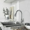Kitchen Faucet, 304 Stainless Steel Sink Mixer Tap, 360 Rotating Sink