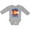 AC-Heather Grey, variant on Inktastic Graffiti Colorado State Flag Boys or Girls Long Sleeve Baby Bodysuit