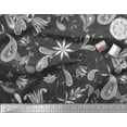 thumbnail image 3 of Soimoi Rayon Fabric Floral & Paisley Ethnic Print Sewing Fabric Yard 42 Inch Wide, 3 of 3