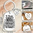 thumbnail image 3 of Best Boss Gifts Appreciation Keychain - Bosses Day Retirement Farewell Gift for Boss, Team Leaders for Thanksgiving Christmas, 3 of 14