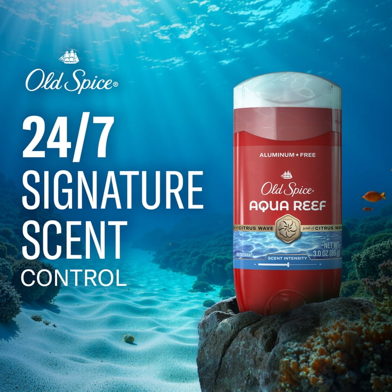 Old Spice Aqua Reef Deodorant for Men, Aluminum Free photo 3