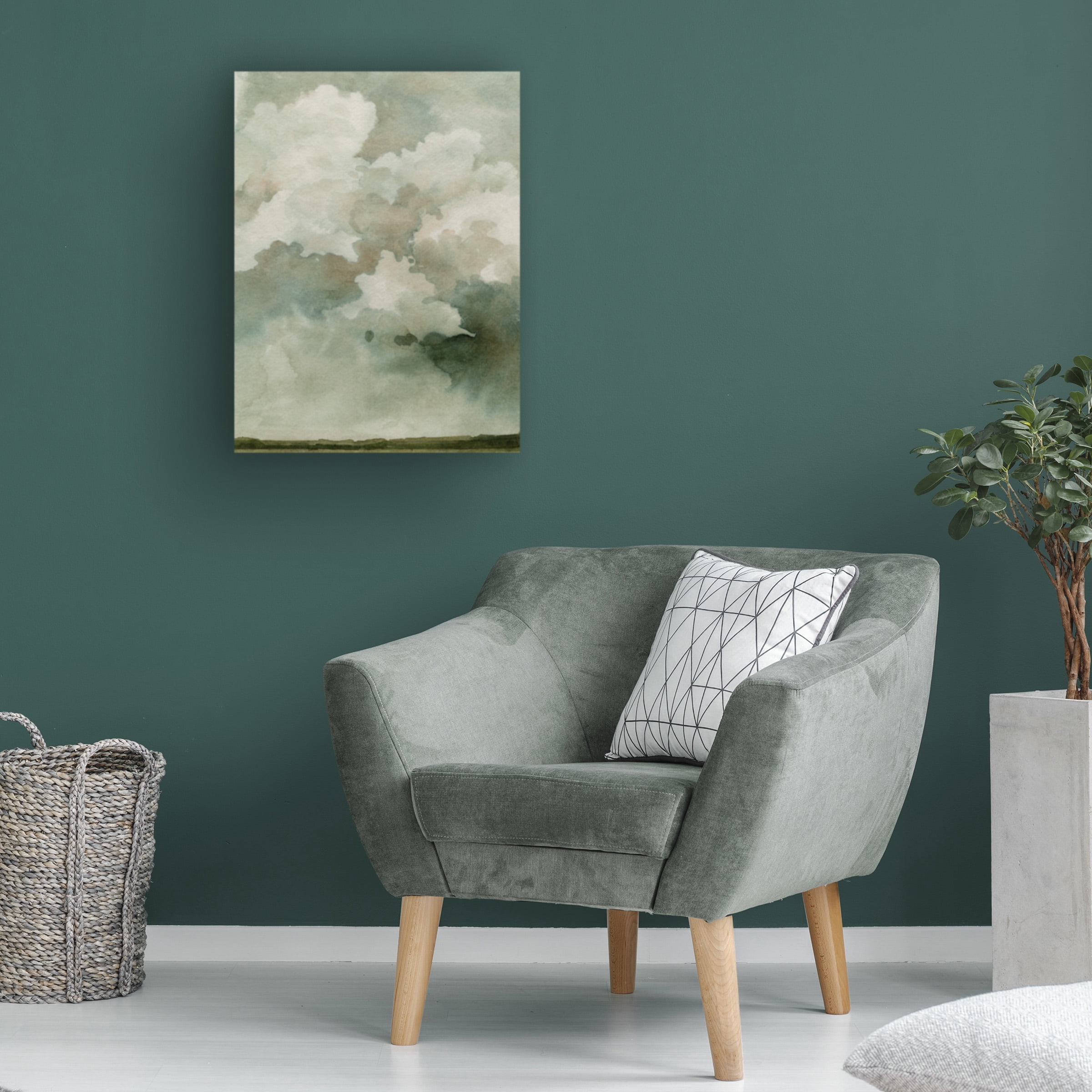 Emma Caroline 'Coming Rain I' Canvas Art