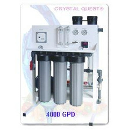 Crystal Quest CQE-CO-02028 Commercial Reverse Osmosis 4 000 GPD Water Filter System