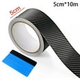 thumbnail image 5 of Huanke-Carbon Fiber Tape 5D Auto Car Anti Scratch Tape Waterproof Protector Film 10M, 5 of 10