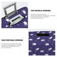 thumbnail image 3 of Gukieu Astronaut Rabbit Print Suitcase Protective Cover, Elastic Zipper Buckle Suitcase Protective Cover, Suitable for Travel, Business Trip-X-Large, 3 of 7