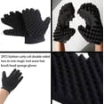 thumbnail image 3 of Cepillo de esponja para el cabello, guantes de esponja para el cabello, herramienta mágica de bobina de rizos, nuevo doble lado, dos en uno, esponja mágica para el cabello Afro oso de fresa Hogar, 3 of 5