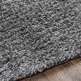 thumbnail image 6 of Livabliss Deluxe Shag Solid Area Rug, Charcoal ,6'7" x 9', 6 of 6