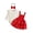 Red, variant on ibiyuan 0-3 Months Baby Girl Clothes Outfits 2 Piece Cute Baby Outfit, Long Sleeve Romper Bodysuit Bowknot Print Suspender Skirt Back To School