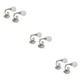 thumbnail image 2 of Guardoinrt Fashionable Look Decorative Curtain Drapery Holdbacks Wide Application silver 3Set, 2 of 6