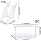 thumbnail image 4 of Organizador de brochas de maquillaje con soporte acrílico para bolígrafos (2 estilos), 6 ranuras, soporte para lápices de cejas, vitrina para escuela, oficina, hogar y tienda., 4 of 5