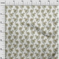 thumbnail image 2 of oneOone Silk Tabby White Fabric Leaves & Flower Floral Diy Clothing Quilting Fabric Print Fabric By Yard 42 Inch Wide, 2 of 4