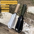 thumbnail image 3 of Fiudx Pala de Acero Inoxidable, Herramienta Duradera para Exterior, Pala de Supervivencia, Equipo para Acampar y Hacer Senderismo, Compañera de Explorator, Diseño Resistente a La Oxidación, Fácil de, 3 of 7