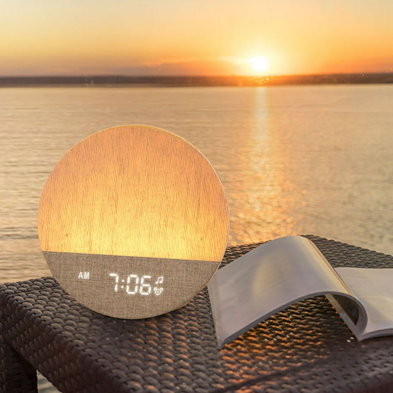 Dreamegg Sunrise Alarm Clock, Sound Machine with 29 Soothing