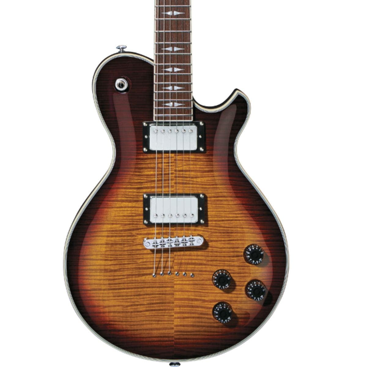 Michael Kelly Patriot Decree Electric Guitar (Caramel Burst)