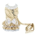 thumbnail image 2 of Visland Dog Harness Combo Escape Proof Easy Control Accessory Princess Style Dog Harness Leash with Dress for Outdoor, 2 of 8