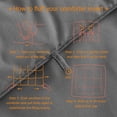 thumbnail image 5 of Kelnaro Premium King Duvet Insert, Down Alternative Comforter with Corner Tabs, Dark Gray, 5 of 6