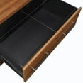 thumbnail image 3 of Modern Wood Lateral File Drawer Fully Assembled Rich Medium Brown, 3 of 9