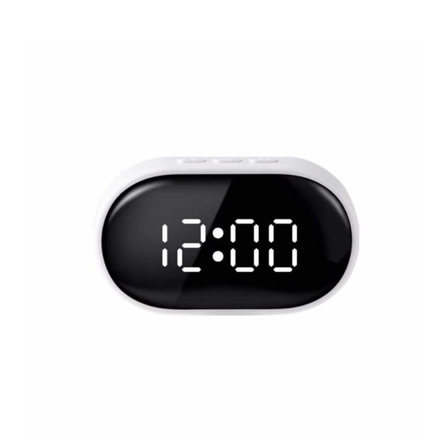 Reloj despertador digital Matsuzay con control remoto ABS