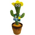 thumbnail image 1 of Juguete De Peluche De Cactus Bailando, Juguete De Cactus Eléctrico Que Puede Cantar Y Bailar, Regalos De Juguete De Descompresión Para Niños matsuzay FN007807-03, 1 of 6