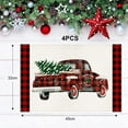 thumbnail image 2 of Juego de manteles individuales de invierno con nieve, manteles individuales navideños de temporada, para decoración de fiestas, cocinas y comedores, 2 of 5