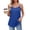 9# Blue, variant on Womens Silk Satin Tank Tops V Neck Casual Cami Sleeveless Camisole Blouses Summer Basic Tank Shirt Pink L